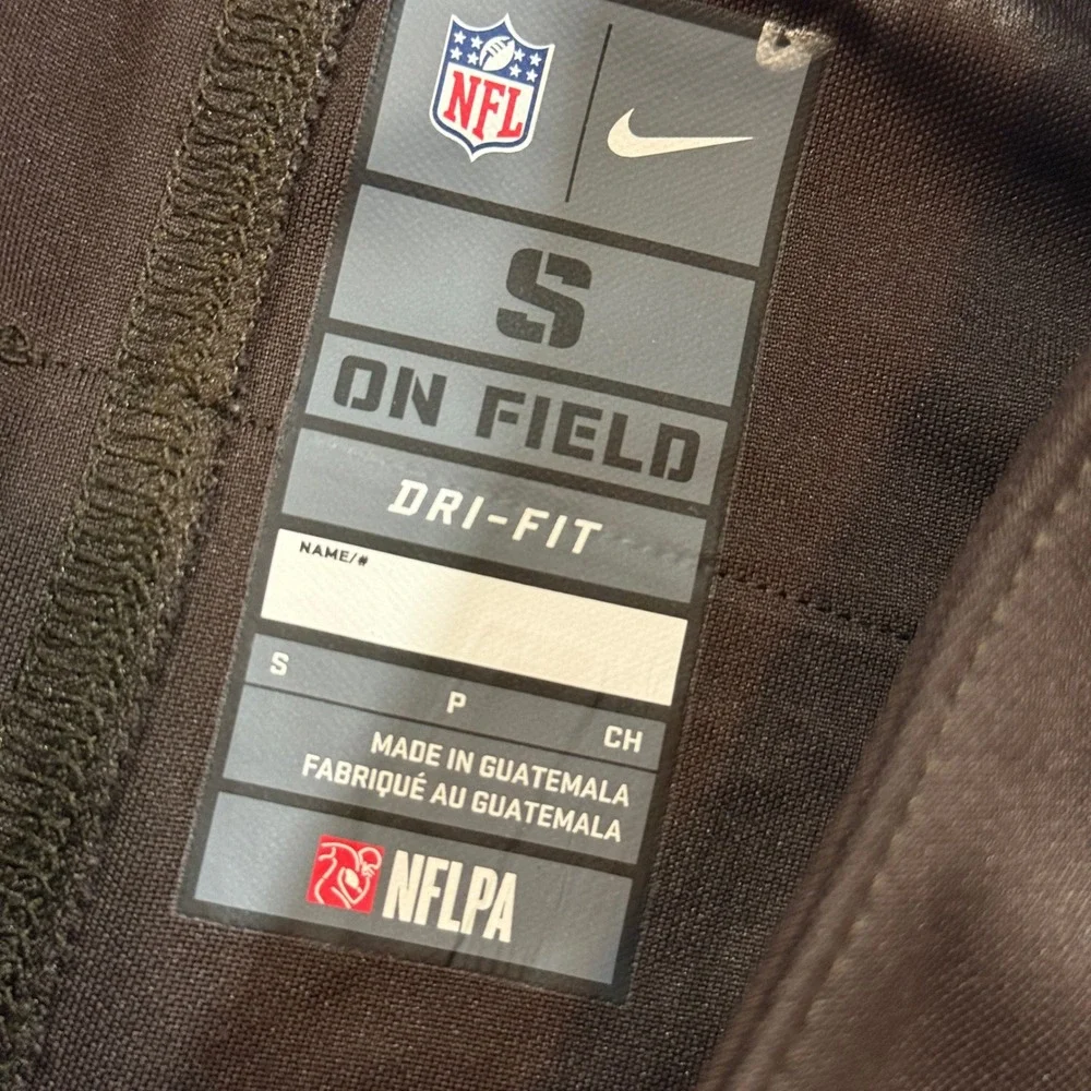 Nike Cleveland Browns Baker Mayfield Jersey Mens Small Brown Good NFL Football 6